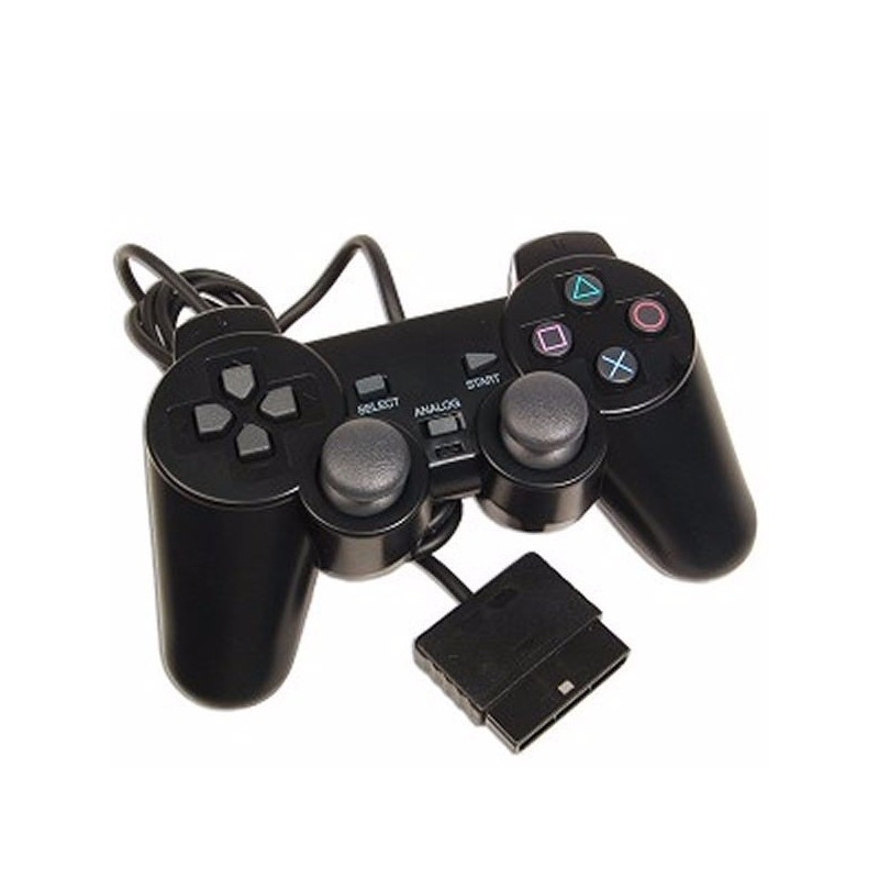Lijadoras En general presentación Mando Analógico Con Cable, Joystick Para Sony PlayStation PS One PSX, Dual  shock De Vibración PS2 PS1