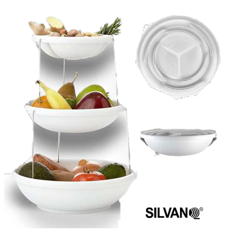 Twist 3 bowls torre cuenco abatibes silv - Image 2