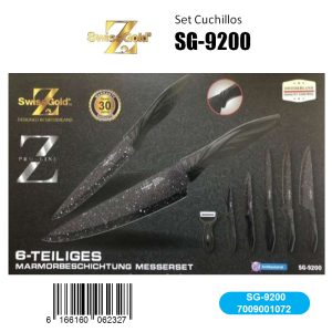 SET CUCHILLOS CON PELADOR