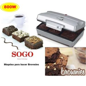 Maquinq brownies 800w sogo