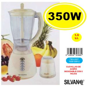 Batidora jarra con molinillo 350w quee