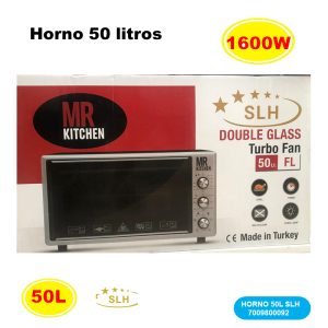 Horno 50lt 1600W 300 Rosti doble cristal slh