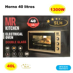 Horno 40lt 1300w 300· rosti doble cristal