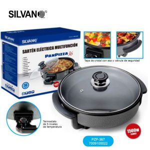 Pizzapan  electrica 36cm 7cm fondo Silva