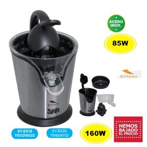 Exprimidor c/brazo inox 85w Sytech