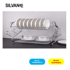 Orgnizador de sarten cromado silvano