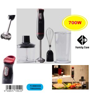 Batidora mano 3 in 1 set 700w inox  fc