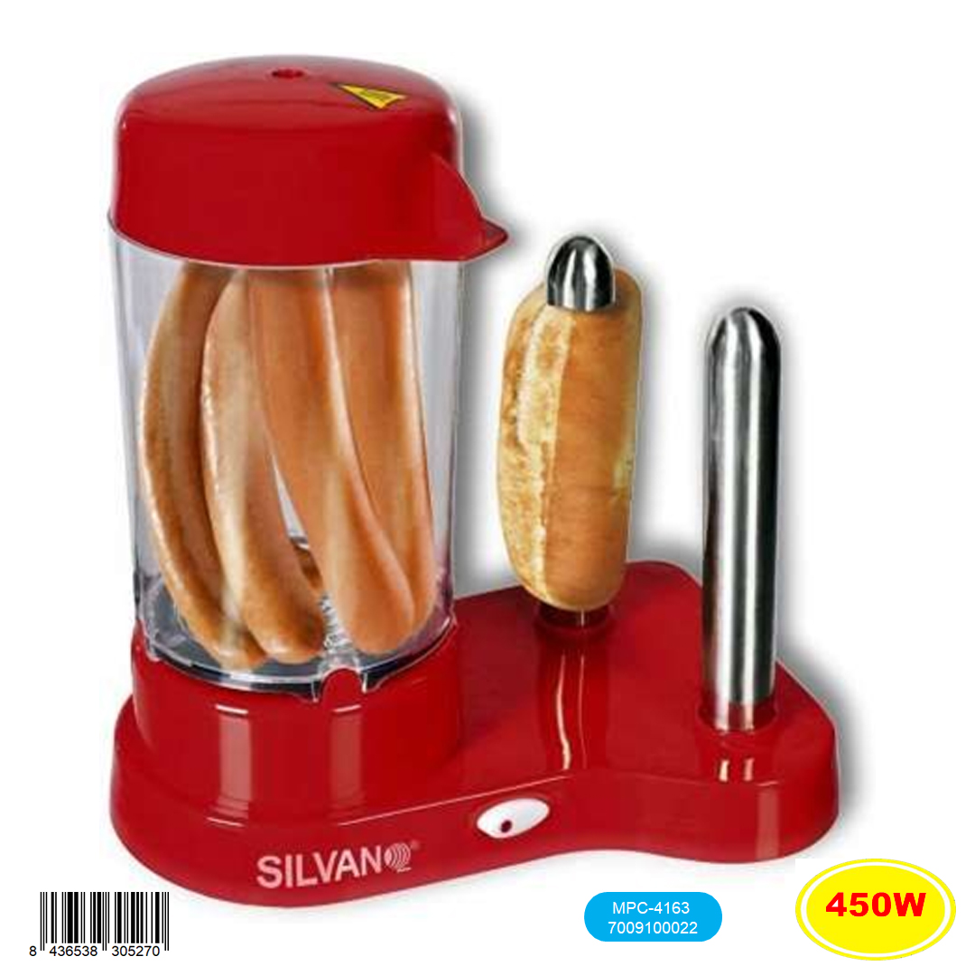 Maqina de perritos calientes roj silvano