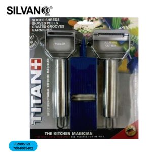 Pelador acero inox 3 psc