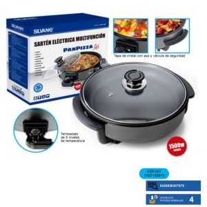 Pizzapan  electrica 36cm 7cm fondo silva