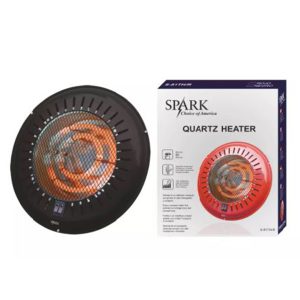 Brasero calefactor cuarzo 2 tubos