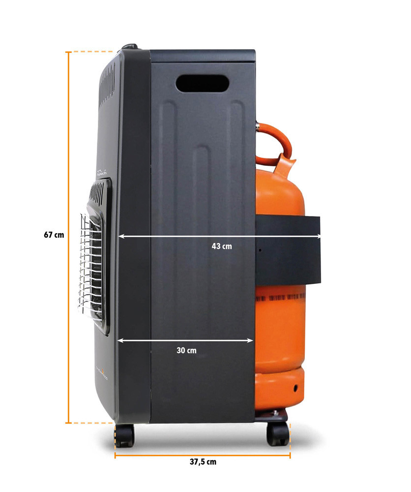 Calefactor estufa gas ceramica 4200w - Image 2